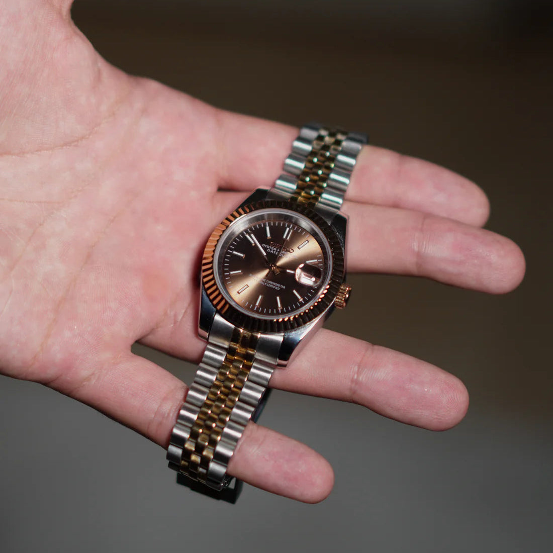 Seiko Datejust Chocolate Dial
